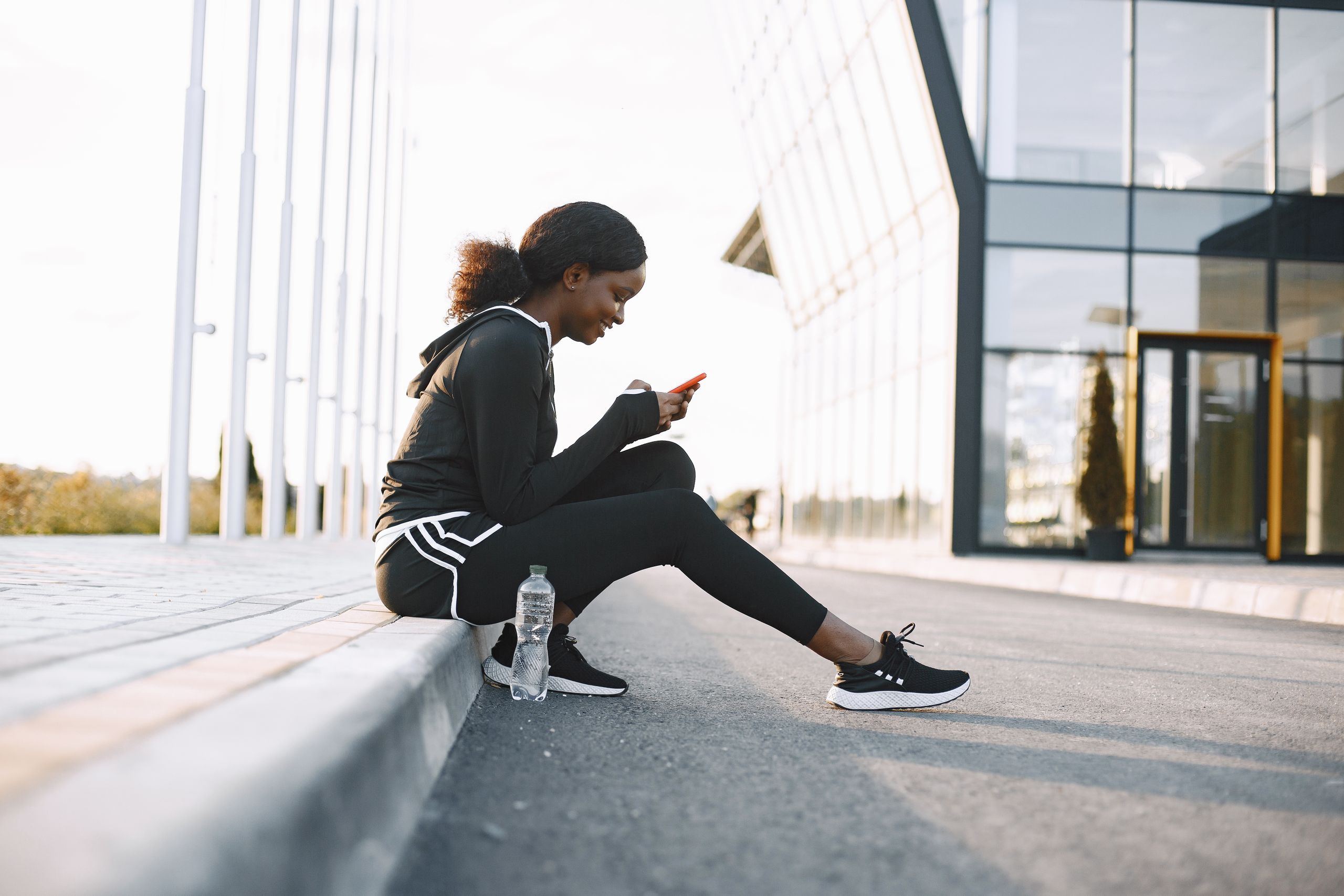 Black woman over 40 embracing a healthy lifestyle while managing muscle loss on GLP-1